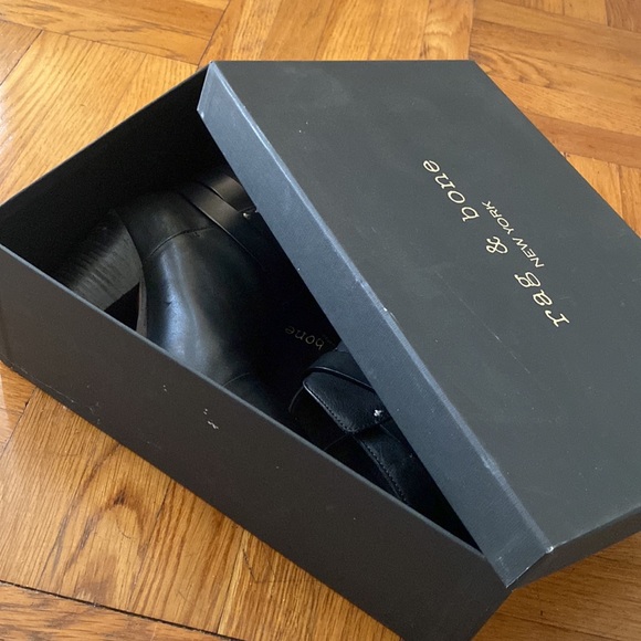 Rag & Bone Harrow black booties - Picture 17 of 17